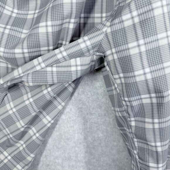 PGA Tour Pro Series Mens Size 38 Golf Casual Shorts White Gray Plaid Lightweight - Picture 9 of 10